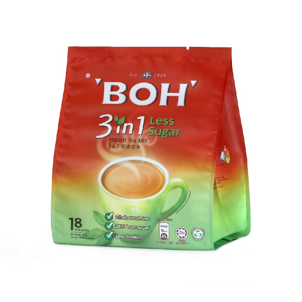BOH 3 in 1 Less Sugar