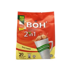 BOH 2 In 1 Instant Tea Mix - No Sugar (20's)