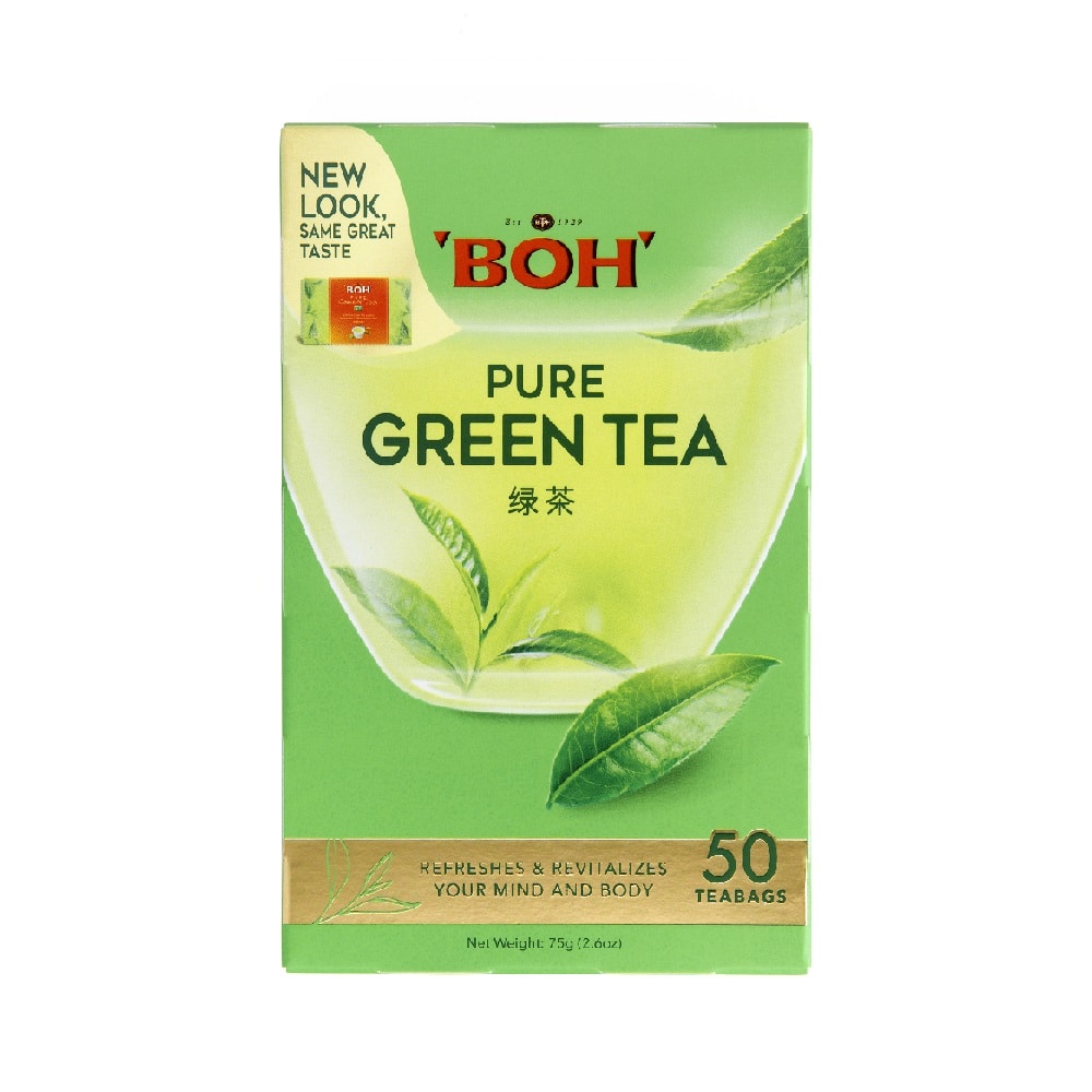 BOH Pure Green Tea 50 Teabags