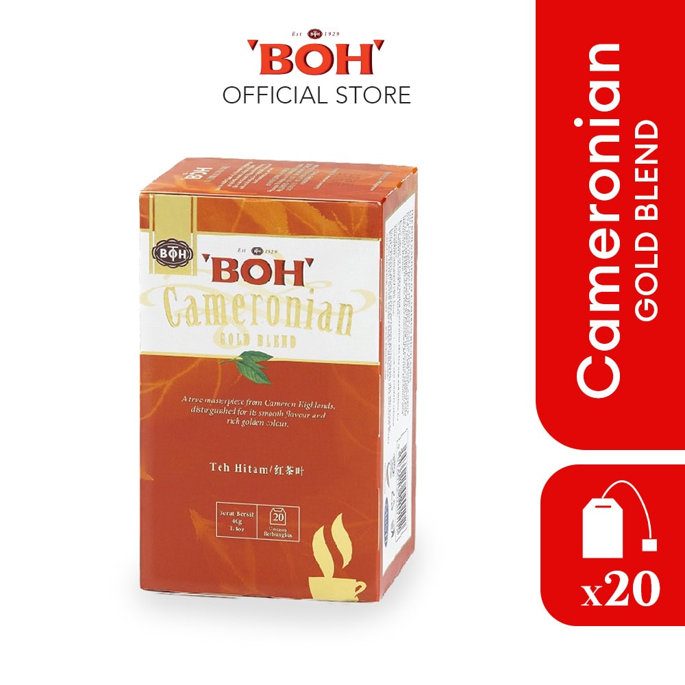 BOH Cameronian Gold Blend Teabag Sachet (20's)